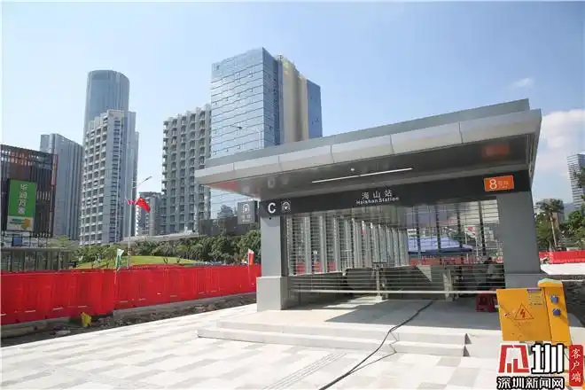 深圳地铁8号线一期将于10月28日正式运营