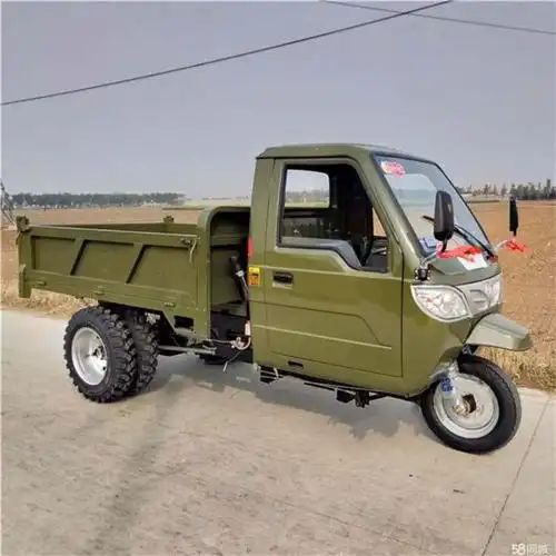 工程三马子农用柴油五轮车自卸车后翻斗车爬坡王运输车 - 北门三轮