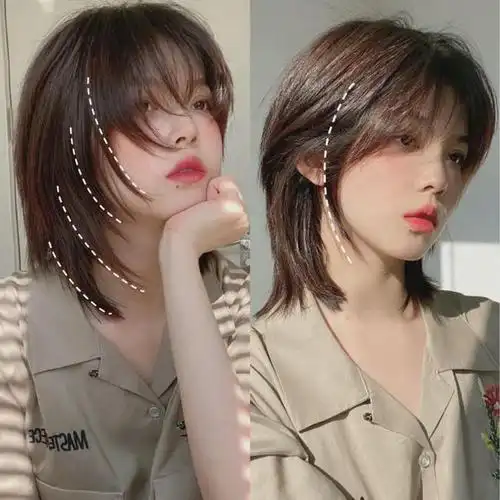 长发短发双向开小v脸不请自来