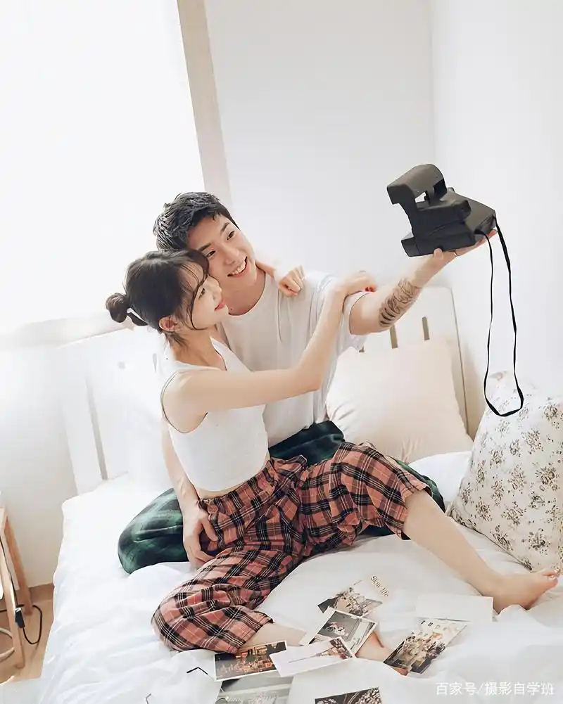 夫妻情侣拍照咋摆姿势,这10组案例,帮你夫妻照片优美好看