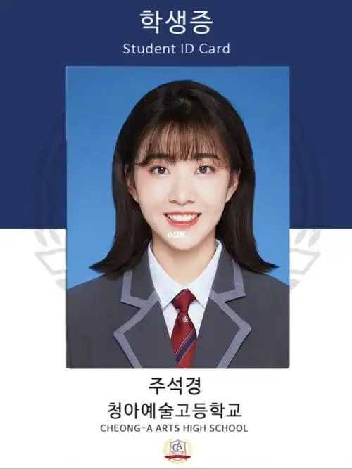 校服证件照yyds,有韩国女高那味了#美高  #韩国女高 #证件照