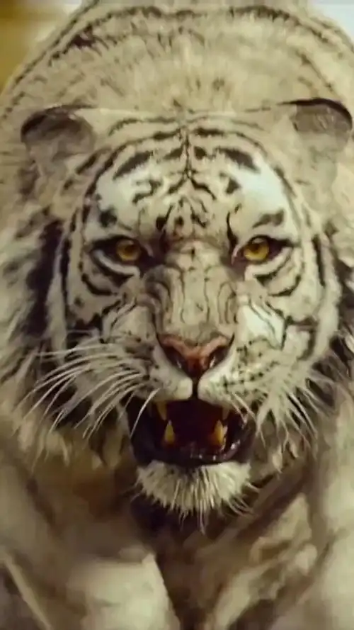 老虎#小时候呆萌可爱,长大威武霸气