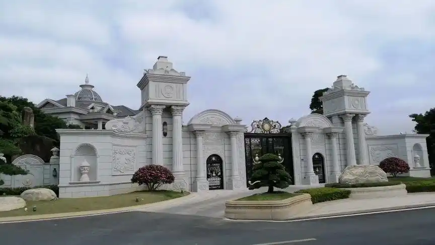 福建福清市,农村别墅豪宅林立,壕气冲天啊