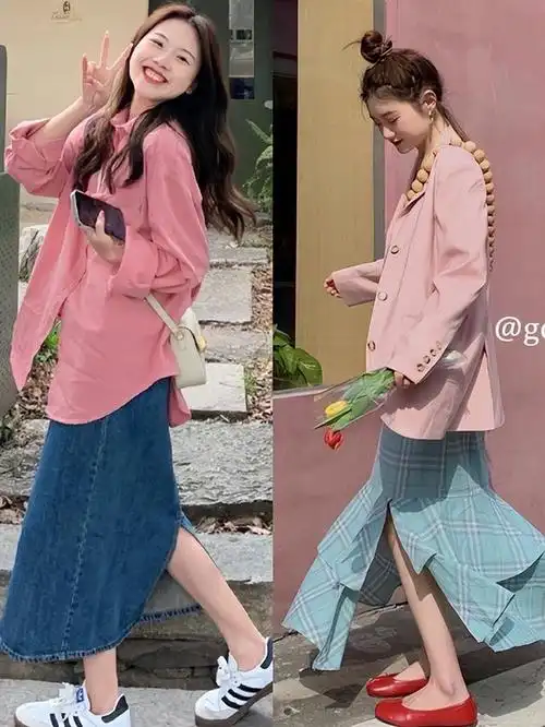 是时候摆脱黑白灰了!今年流行"粉色",照着搭配显白有气质