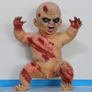 密室逃脱影视鬼屋道具鬼婴爬尸小鬼整蛊玩具吓人鬼娃娃密室装饰