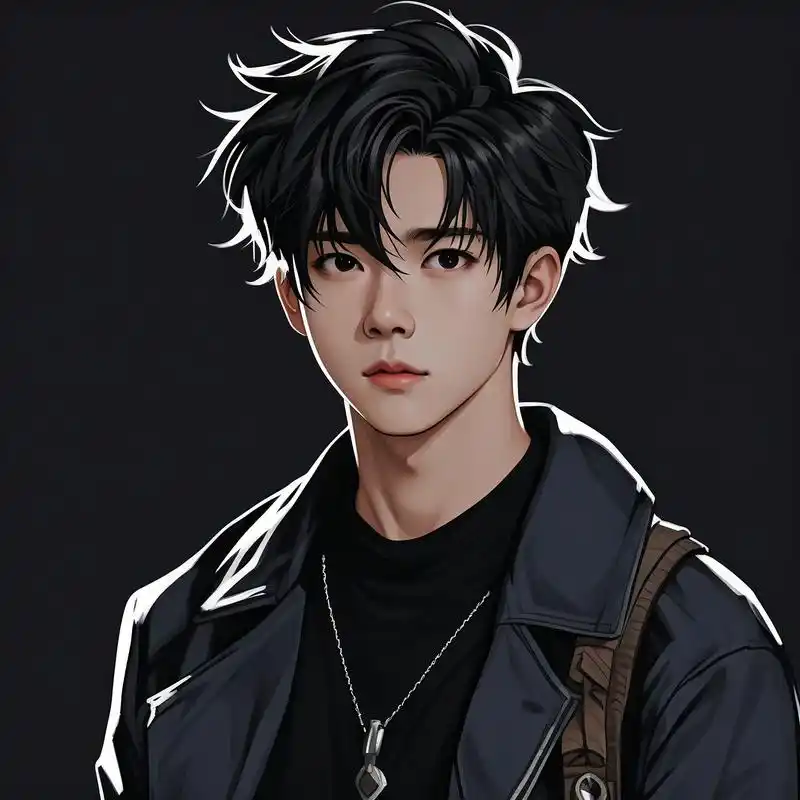 蔡徐坤小黑子头像来啦05 老铁们,你们要的坤坤小黑子头像来啦!