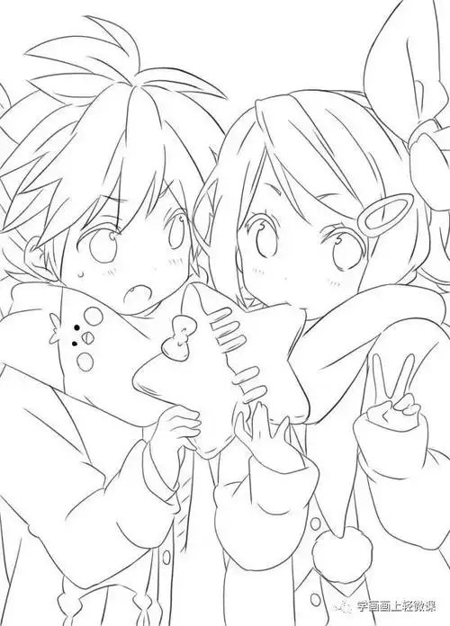 新手线稿临摹素材