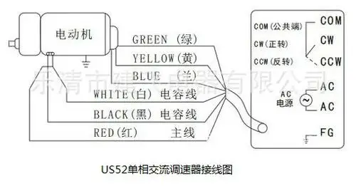 us52 单相电机无级调速器原理图