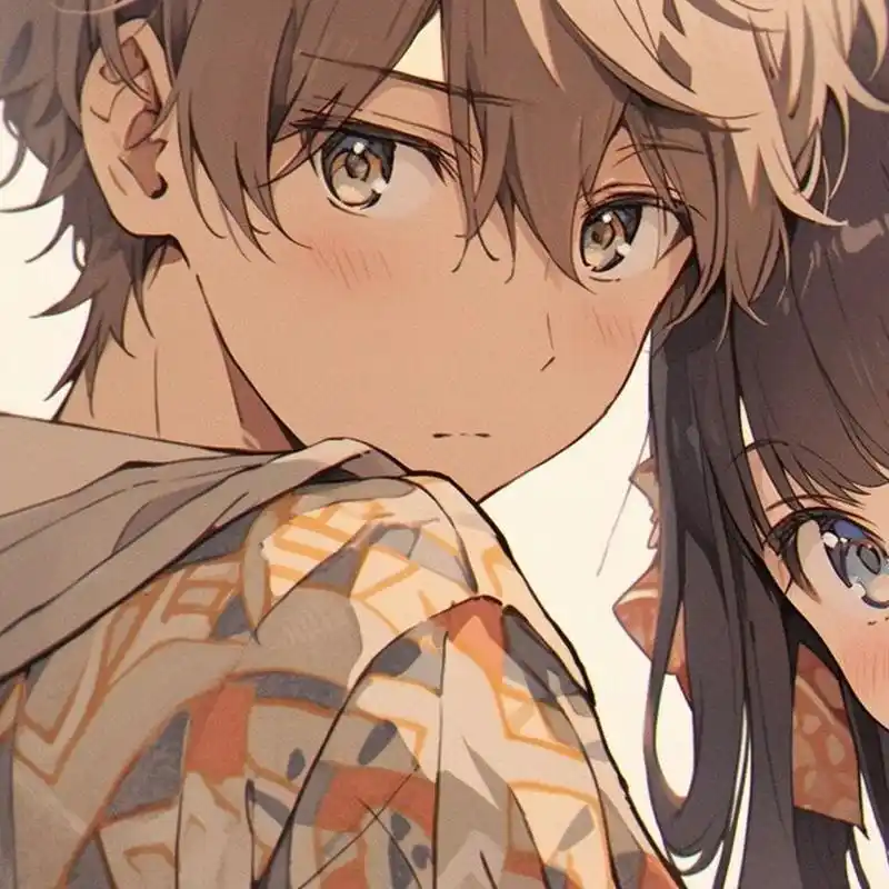 情侣头像 | 我最大的占有欲 是希望你对我有占有欲.