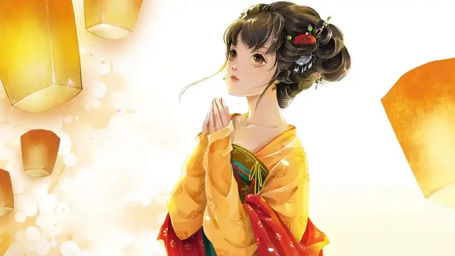 美丽的古风女孩壁纸