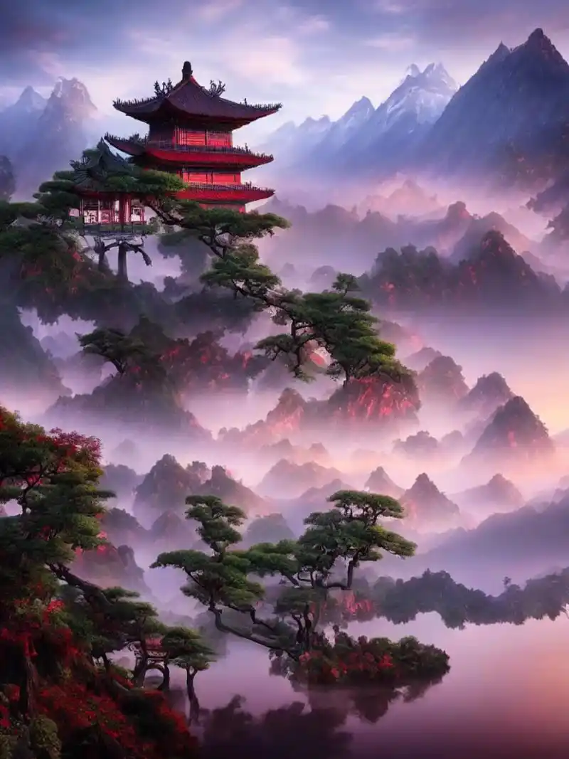 古风建筑美景#手机壁纸 #闪闪壁纸素材 @dou 小助手  - 抖音