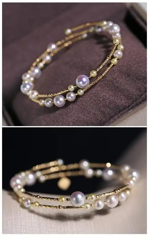 好看的珍珠手链图片,好看的珍珠项链图片-图片大观-奇异网