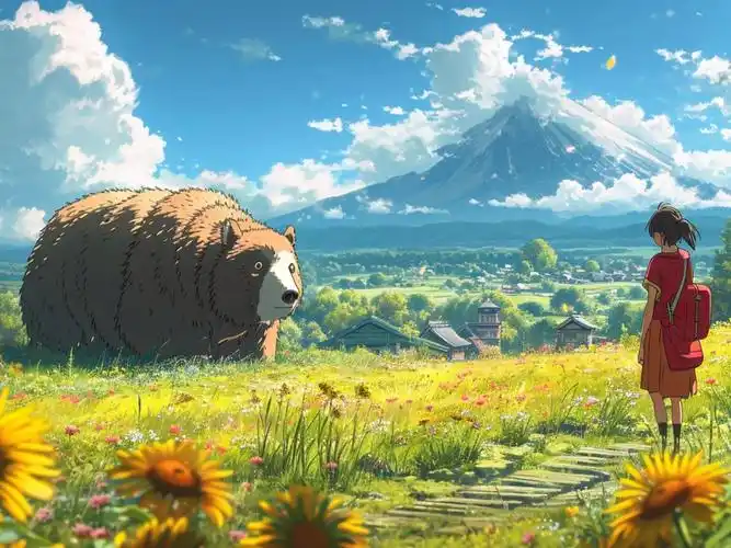 治愈系动画场景制作|宫崎骏
