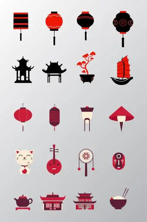 中国风主题元素