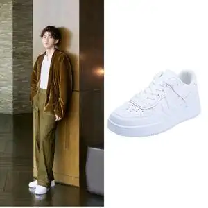 000人付款淘宝王源同款鞋子tfboys春13男孩大童帆布鞋12初中学生