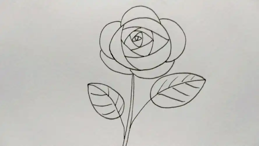 花朵简笔画怎么画?