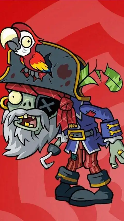 植物大战僵尸手机桌面之海盗僵尸