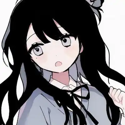 qq头像动漫女生可爱活的坦荡荡想笑就笑吧