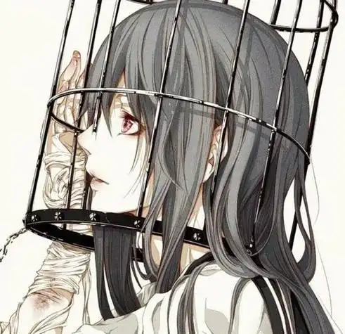 动漫高冷孤独女头像女生