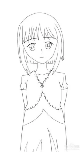 怎么画动漫人物(女生)