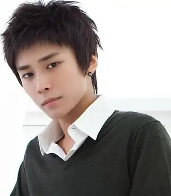 男生短发定位烫发型效果图,烫发图片,发型图片