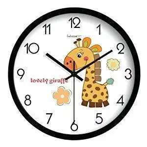 卡通数字钟表简笔画