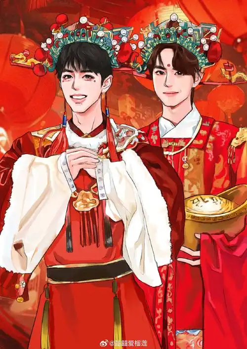 和博君一肖一起过年