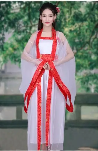 唐装汉服古装仙女服装古典舞蹈服装古代贵妃影楼摄影写真服演出服