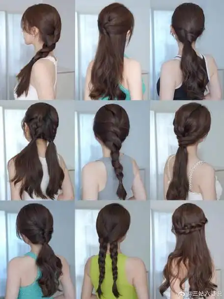 适合扁头姐妹的日常简单发型合集