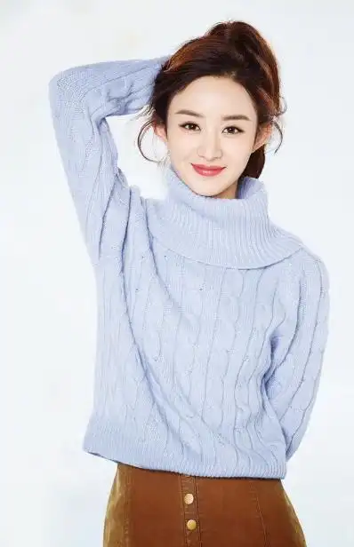 赵丽颖的毛衣可以从初秋到深秋 颖宝各种演绎时髦_网易订阅