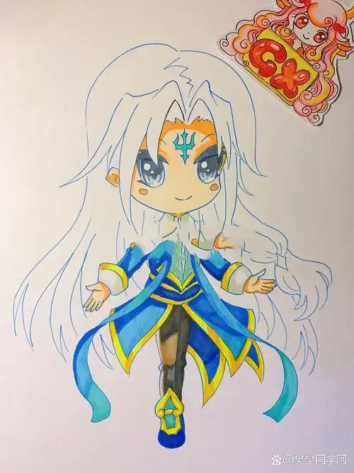 适合9岁以上画的斗罗大陆q版唐三