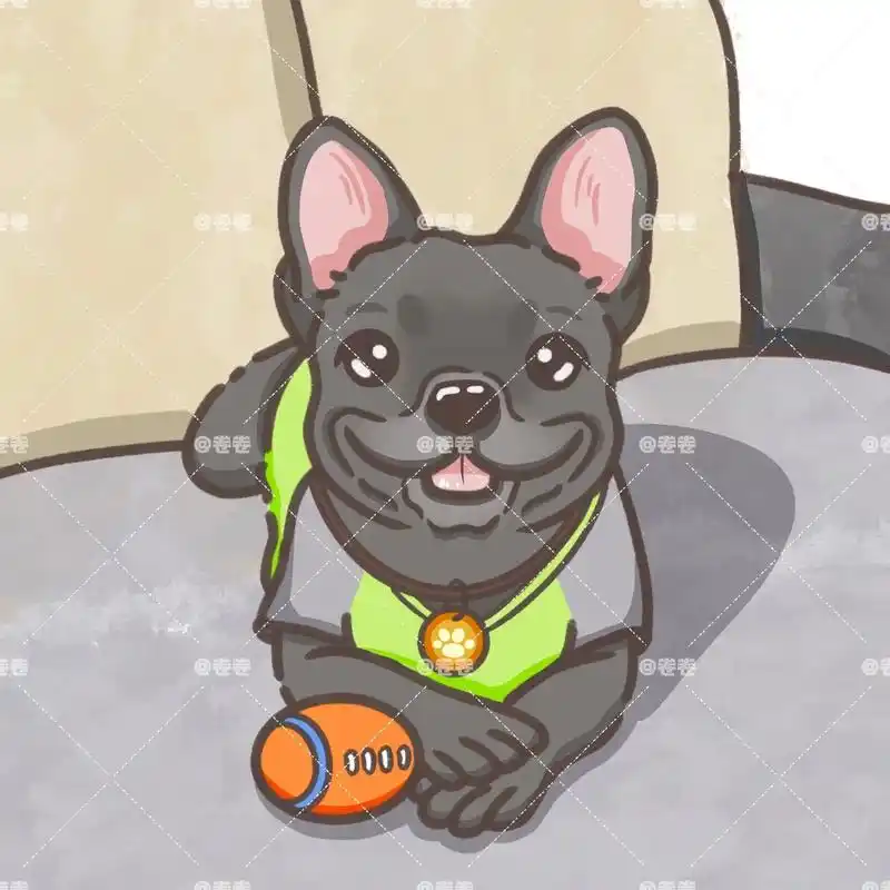 法斗真的天生搞笑脸.#法斗 #文明养狗 #法斗蠢萌 #卡通  - 抖音