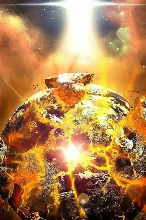 剧烈爆炸的星球 iphone 壁纸