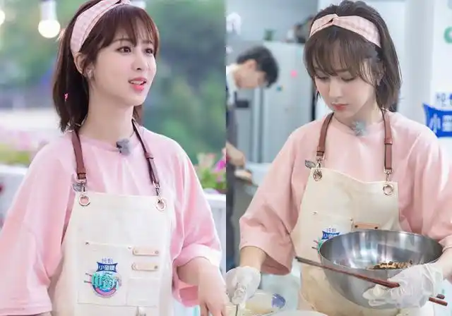 杨紫在中餐厅里的8套造型,漂亮可爱有活力,同款元气发型学起来插图