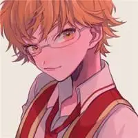 二次元粉色系头像男生