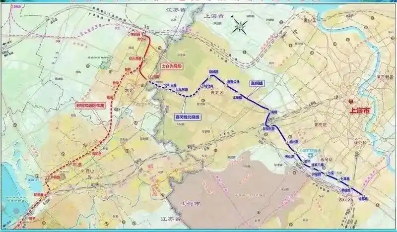 嘉闵线北延伸太仓段太仓站开始基坑开挖_房产资讯-太仓房天下