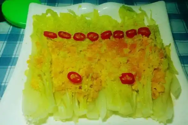 蛋黄娃娃菜的精选做法