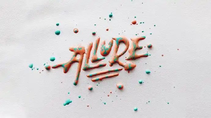 来自gehan magee的一组油漆字#焕新吧生活