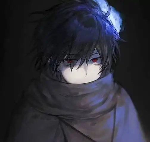 头像超酷的黑暗系男头绿色下载站