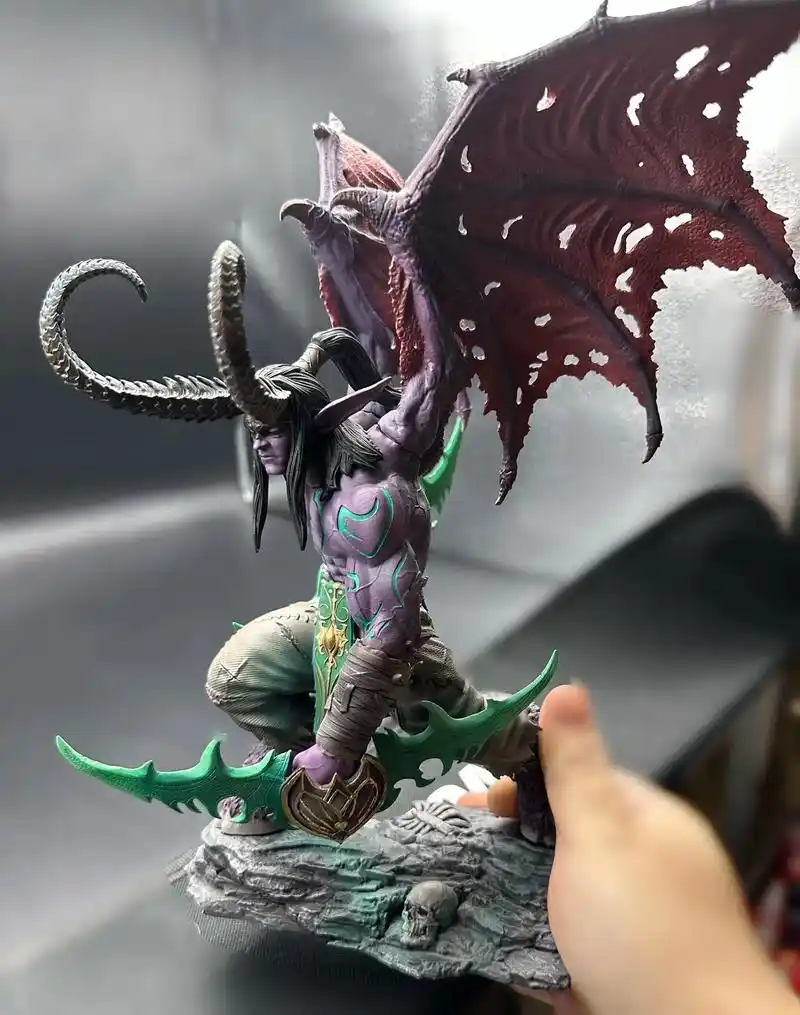 伊利丹怒风gk涂装手部武器翅膀