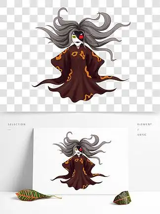 【恐怖女鬼卡通】图片免费下载_恐怖女鬼卡通素材_恐怖女鬼卡通模板