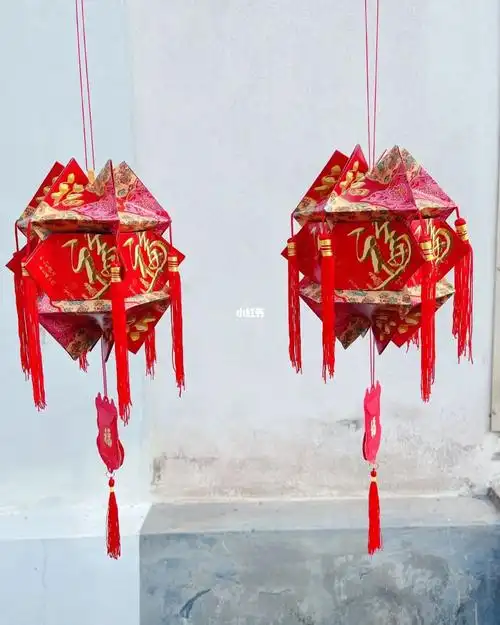 红包灯笼手工