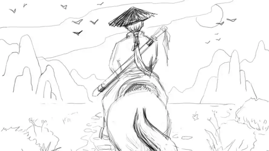 是一款采用绘画风格打造的武侠世界,在一个江湖中玩家扮演一名侠客行