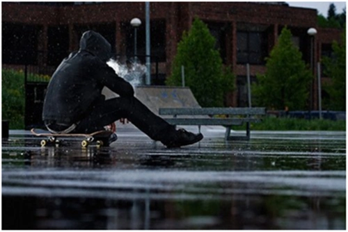 人生最幸运的是,40岁还能淋雨