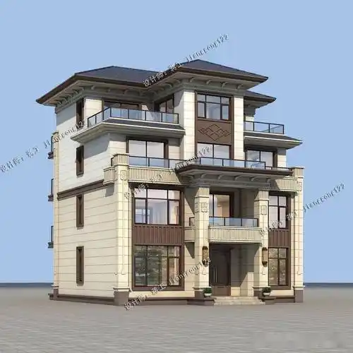 3款三层半的农村别墅房子盖得好既有财富又有品味