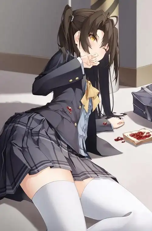 动漫中穿白丝的妹子那么多,现实中为啥很少有人穿?