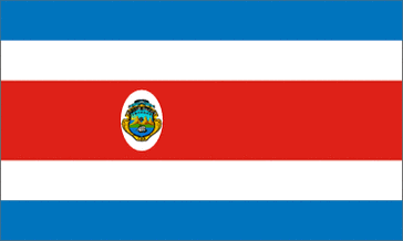 哥斯达黎加共和国国旗国徽国歌(世界标志之158)