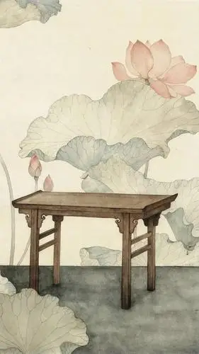 质感中国风壁纸,泛黄的痕迹,历史的记忆