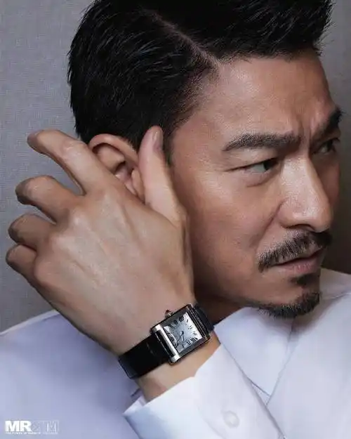 刘德华白西装好帅