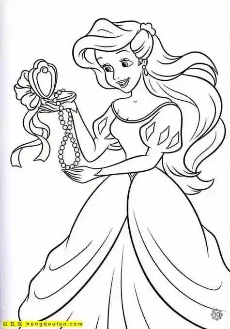 三年级同学画的简笔画公主